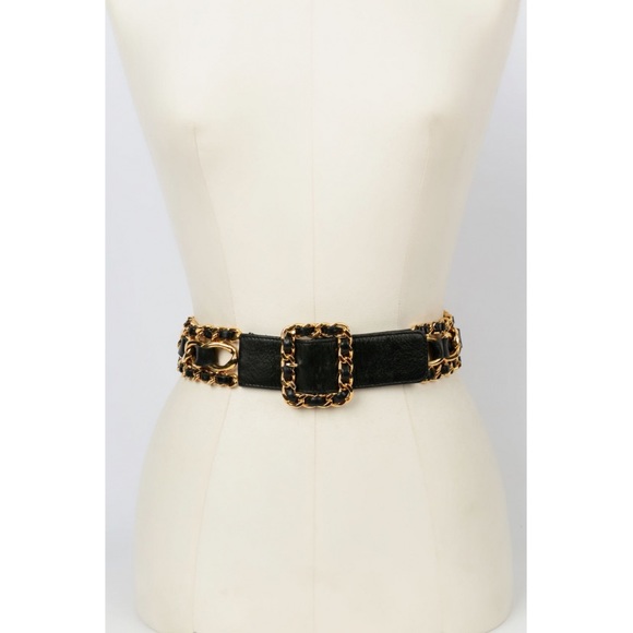 Chanel belt chains leather - Picture 4 of 10